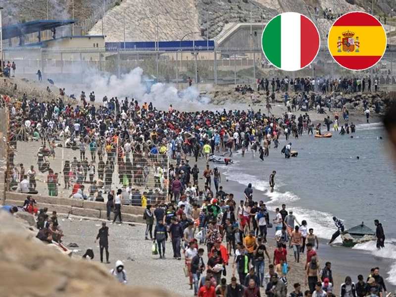 «رويترز»: ايطاليا تعلق العمل بنظام «شنغن» مع اسبانيا