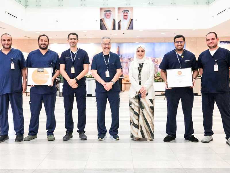 اعتماد عالمي لوحده المسالك البوليه في المستشفي الاميري