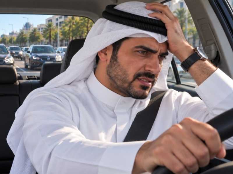 الازدحام المروري.. كابوس يستنزف طاقه الموظف