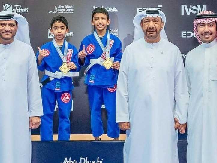 الكويتيان عبيد وعبدالله الرفيدي بطلا اسيا في الجوجيتسو