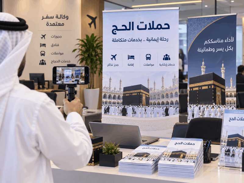 «الشؤون الاسلاميه»: حظر مشاركه المشاهير ضمن الكوادر الاداريه لحملات الحج