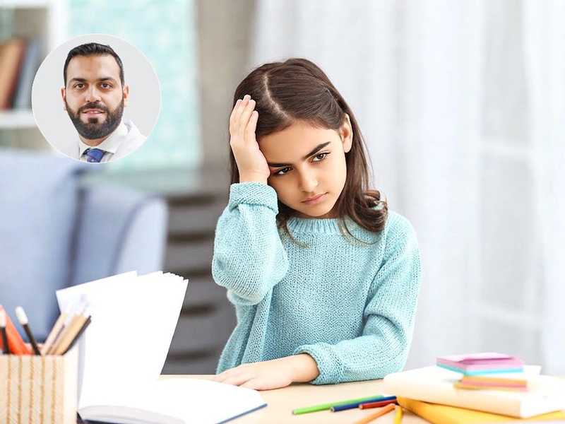 د. عبدالله علي: صداع الاطفال.. 7 علامات تستدعي الفحص فورا