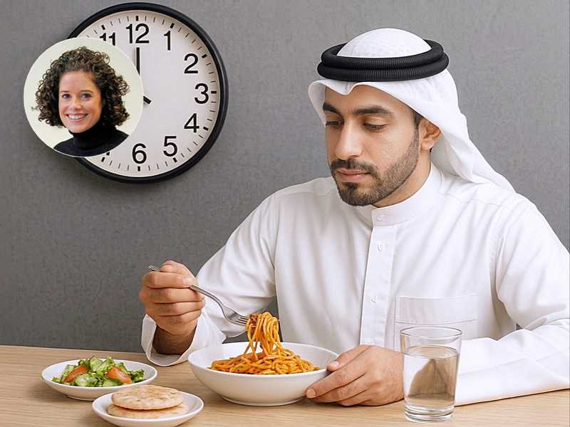 د.ساره بيري: العشاء المتاخر.. يضر بالامعاء والقلب والدماغ