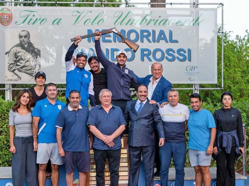 طلال الرشيدي يحصد ذهبيه «الجائزه الكبري للرمايه» في ايطاليا