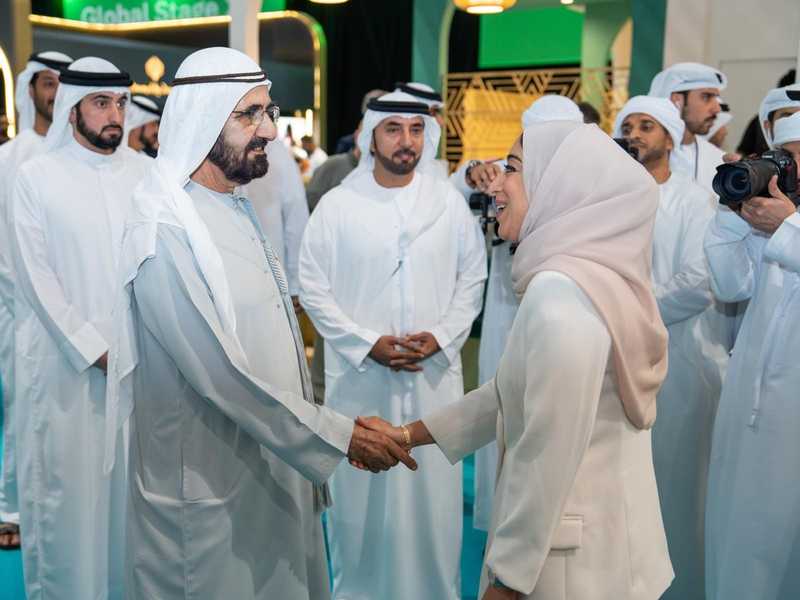 نائب رئيس دوله الامارات يزور جناح مملكه البحرين في «سوق السفر العربي»