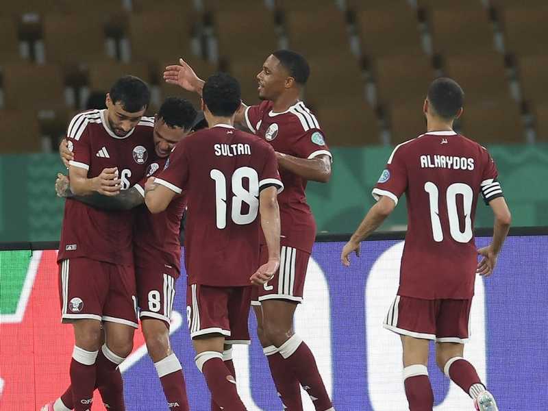 قطر تتغلب علي البحرين بهدفين للاشيء في خليجي 2027