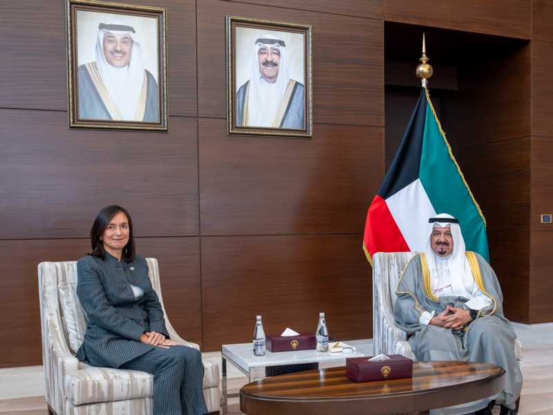 سمو رئيس الوزراء يستقبل ممثله الامم المتحده لتنفيذ قرار مجلس الامن رقم 2792