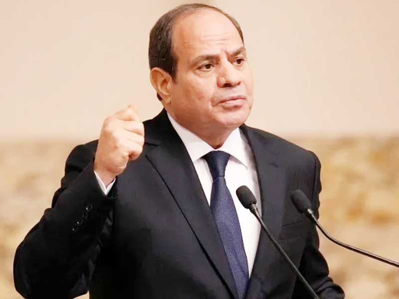 السيسي: نرفض اي اعتداءات علي الدول العربيه.. وندعم امنها