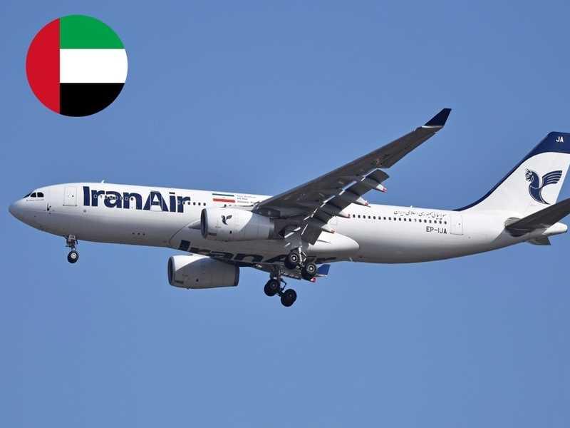 الامارات: تعليق رحلات شركات الطيران الايرانيه من والي الدوله