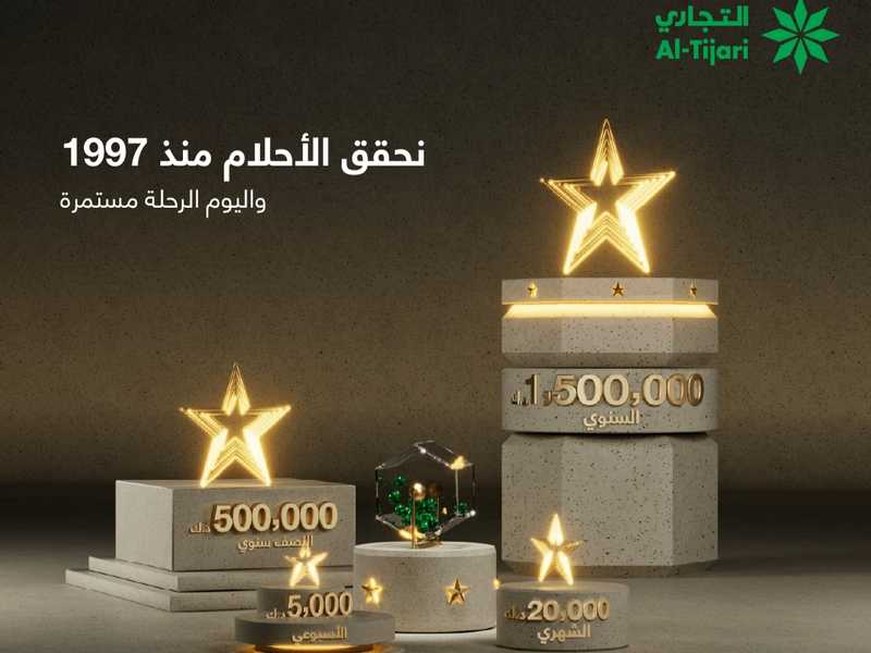 «التجاري» يعلن الرابحين في السحوبات الاسبوعيه والشهريه لحساب النجمه