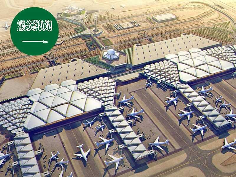 التحالف: اعتداء بمقذوف مجهول علي صاله المسافرين رقم 4 بمطار الملك خالد