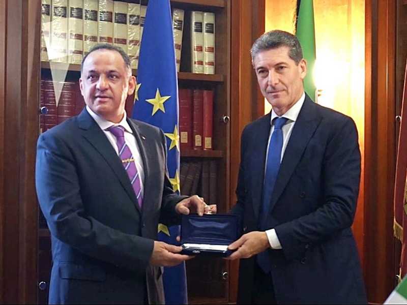 الكويت وايطاليا: تعزيز التنسيق والتعاون الامني لمكافحه الجريمه المنظمه
