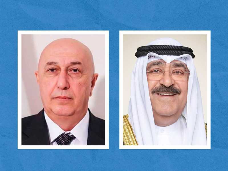 سمو الامير يتلقي اتصالا من الرئيس العراقي
