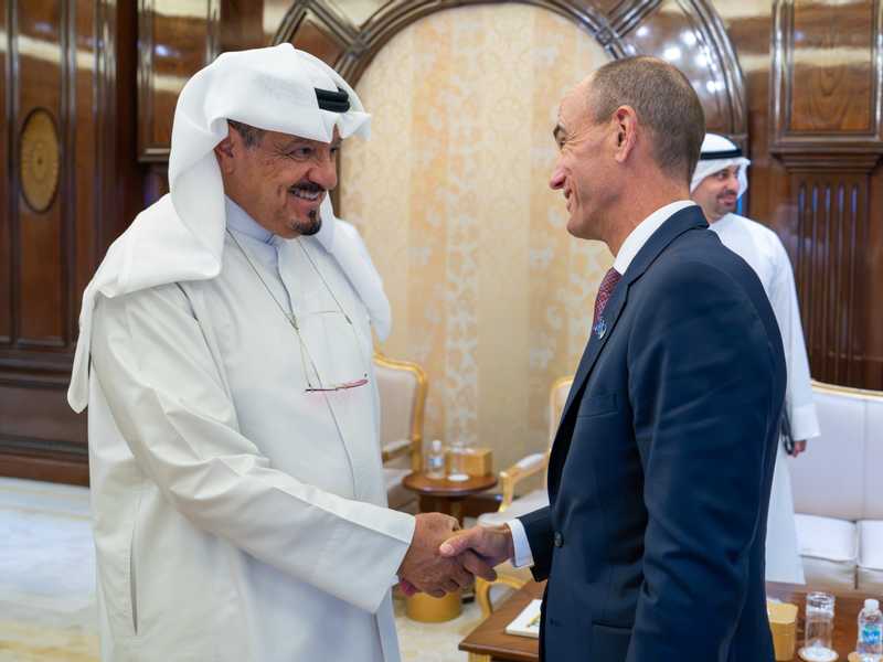 سمو رئيس الوزراء استقبل الشريك الاداري في «ماكنزي» العالميه