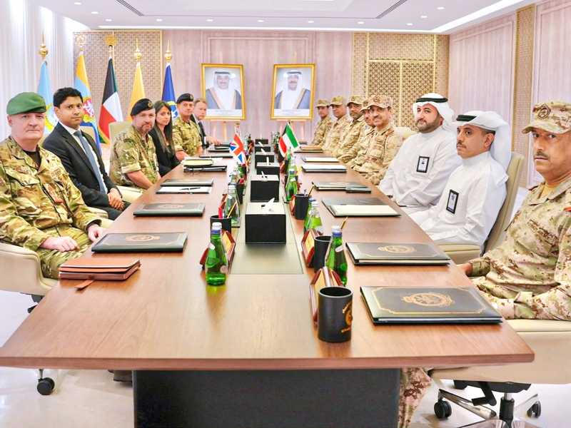مستشار الدفاع البريطاني للشرق الاوسط وشمالي افريقيا: تعزيز القدرات وتوسيع التعاون الامني مع الكويت