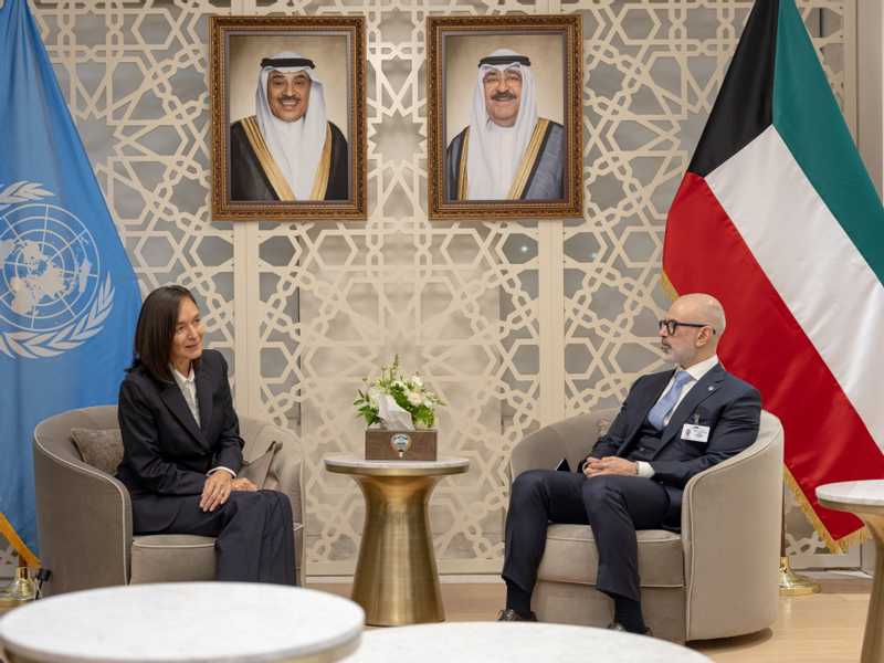 وزير الخارجيه يبحث مع ممثله الامم المتحده مستجدات ملف المفقودين الكويتيين
