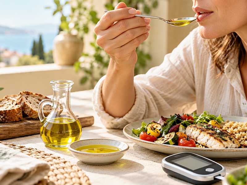 روغن زیتون قبل از غذا... ممکن است از افزایش قند خون جلوگیری کند