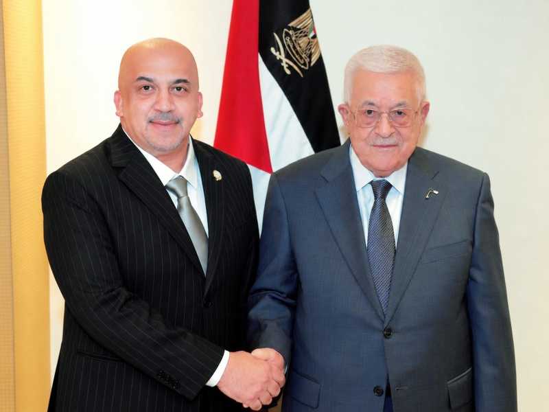 قبرص میں ملک کے سفیر نے فلسطینی صدر سے آخری تطورات پر بات کی