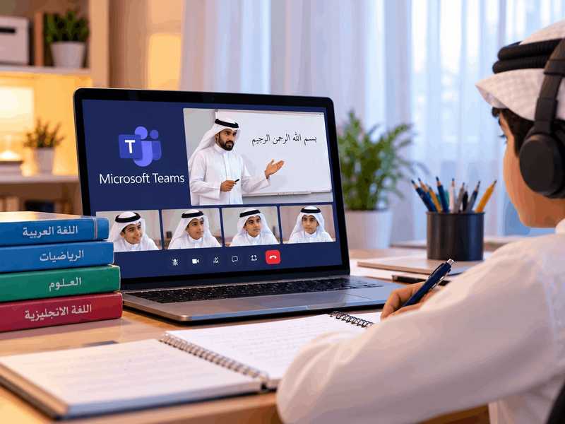   وزاره التربيه: حصص عبر «تيمز» لجميع المراحل السبت المقبل